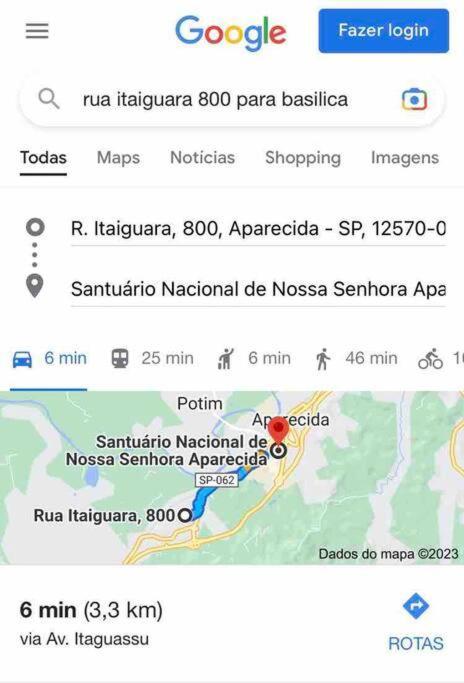 Casa S Benedito Familiar -6Min Basilica Aparecida Aparecida  Exterior foto